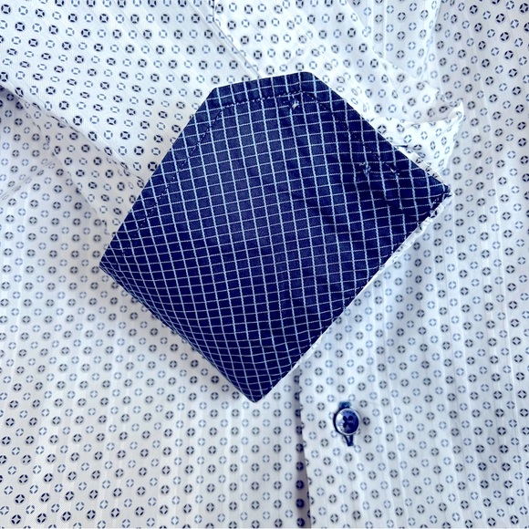 Touch The Collection Dress Shirt White Size XL - Picture 9 of 9